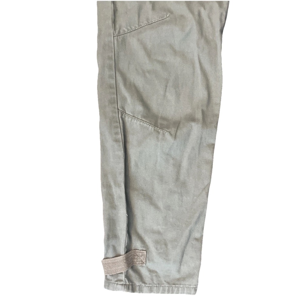 Pistola Women's Cargo Pants 24 In Waist Drawstring Army Green  26" Inseam Gorp - Picture 6 of 9